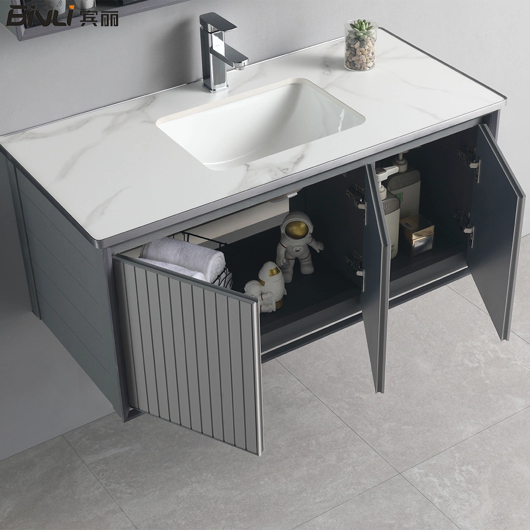 American Standard Wall Mounted Recessed Mounted Sink Basin Aluminum Bathroom Vanities Living Room Medicine Mirror Cabinet
