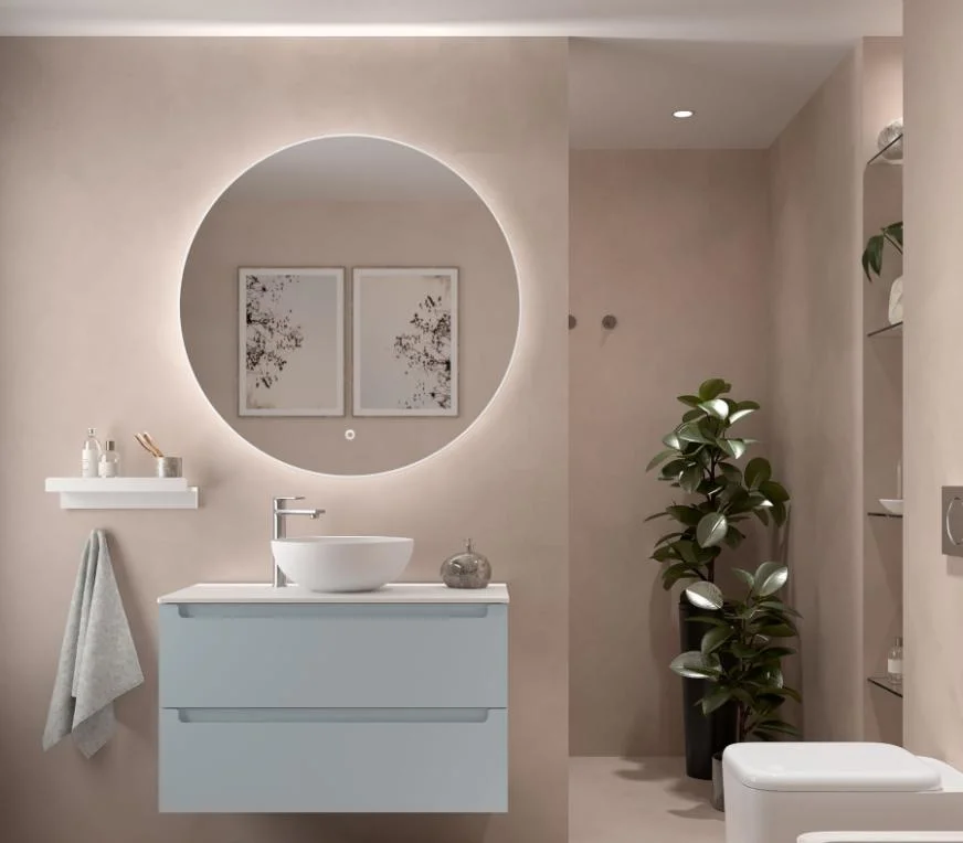 Customized Design Bathroom Vanity Good Quality Better Price Wood Bathroom Cabinets with Ceramic Basin