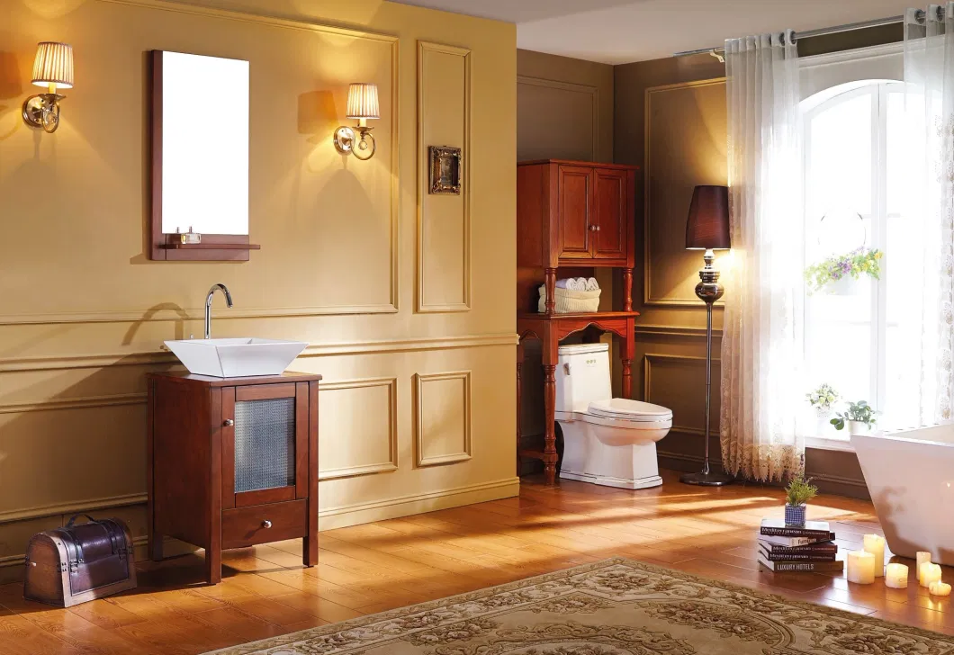 Woma Oak Wood 600mm Size Bathroom Vanity (1003B)
