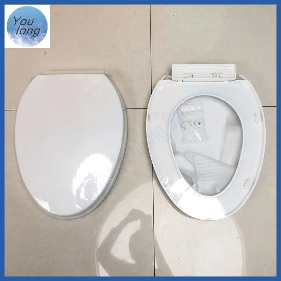 American Design Supermaket Bathroom Wc Round Plastic Toilet Seat Slow Close